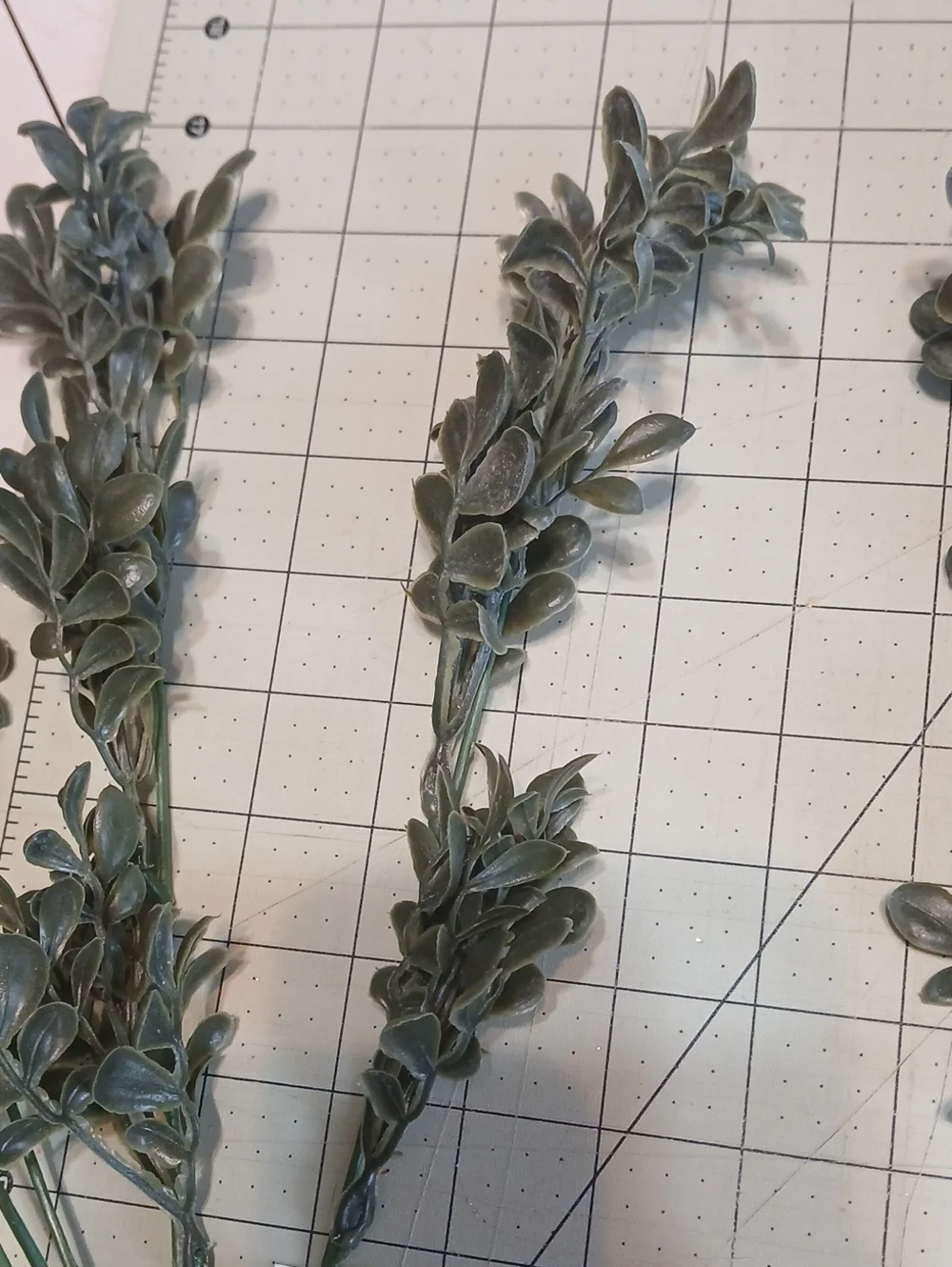 Artificial Boxwood Bush - Set Of 3
